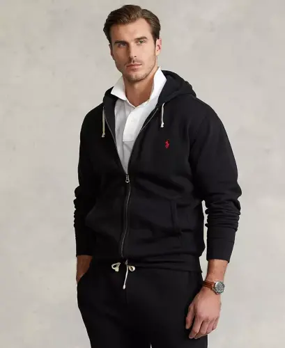 Men's Big & Tall Full-Zip Signature Fleece Hoodie - POLO RALPH LAUREN (1)
