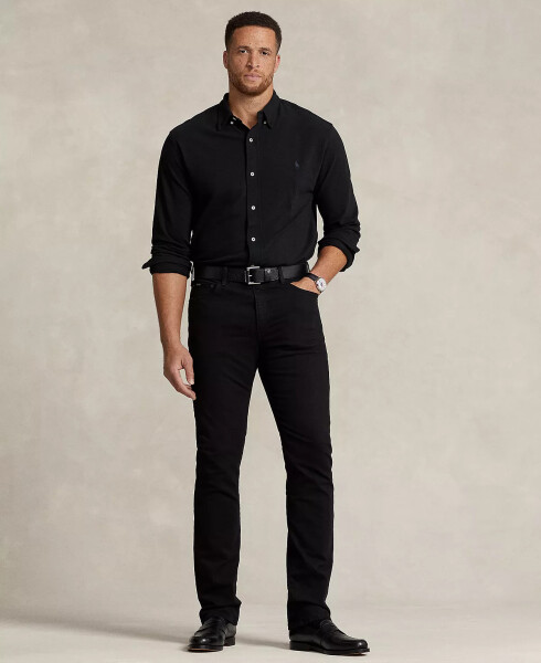 Men's Big & Tall Hampton Relaxed Straight Jeans Black - 3