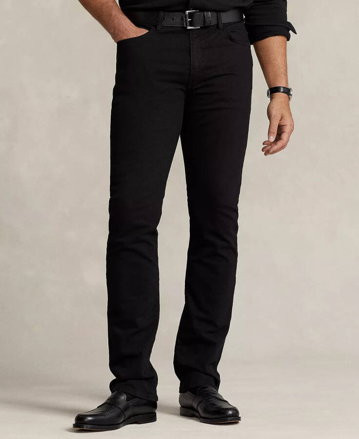 Men's Big & Tall Hampton Relaxed Straight Jeans Black - 6