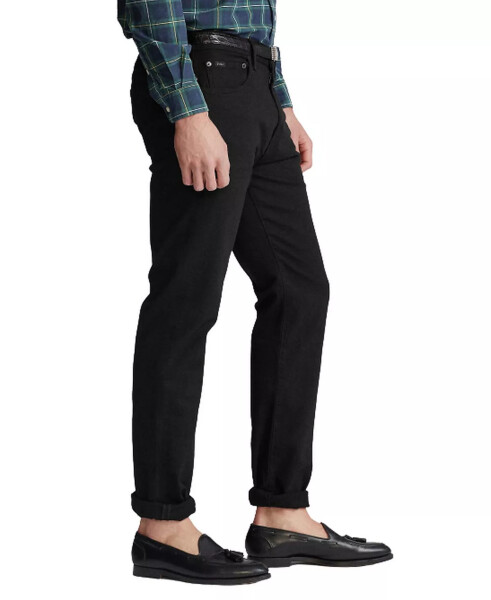 Men's Big & Tall Hampton Relaxed Straight Jeans Black - 8