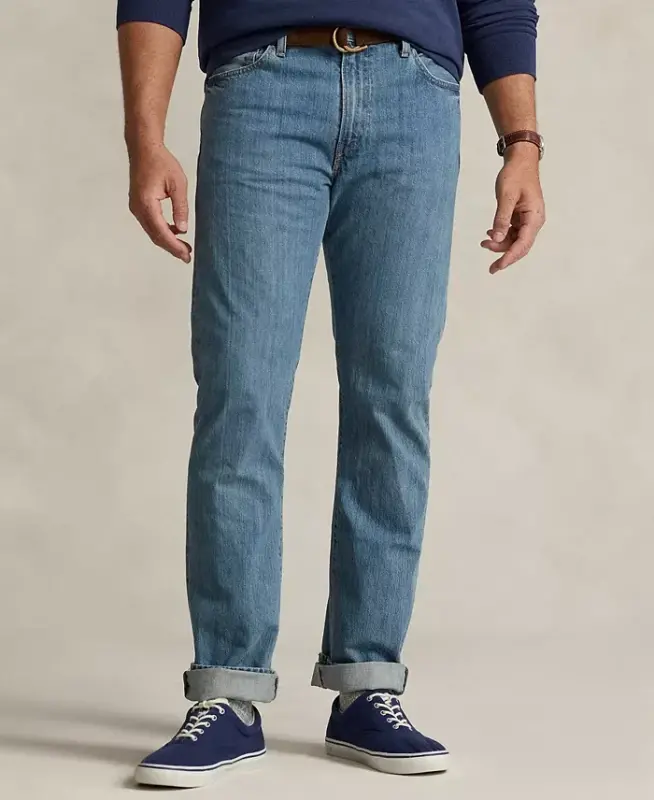 Men's Big & Tall Hampton Relaxed Straight Jeans-Stanton - 4
