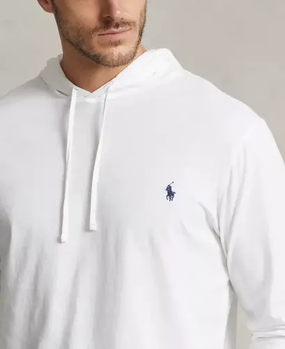 Men's Big & Tall Jersey Hooded T-Shirt - 3