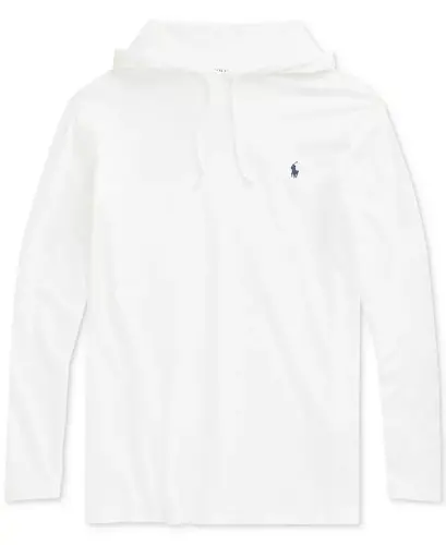Men's Big & Tall Jersey Hooded T-Shirt - 5