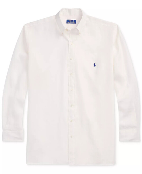 Men's Big & Tall Linen Shirt - 5