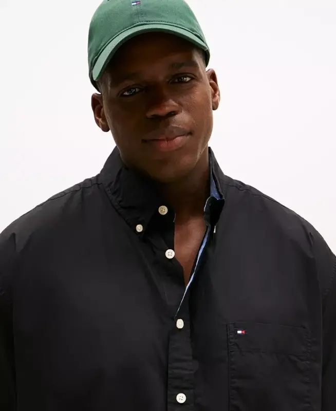 Men's Big & Tall Maxwell Short-Sleeve Button-Down Shirt - Dark Sable - 3