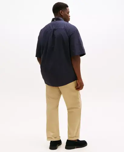 Men's Big & Tall Maxwell Short-Sleeve Button-Down Shirt - Desert Sky - TOMMY HILFIGER (1)