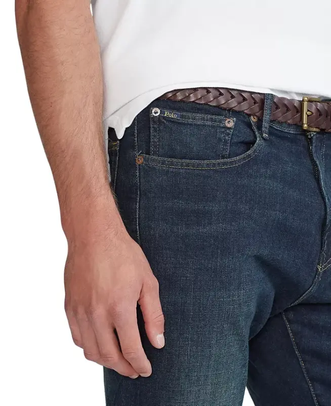 Men's Big & Tall Prospect Straight Stretch Jeans-Murphy Stretch Dark - 4