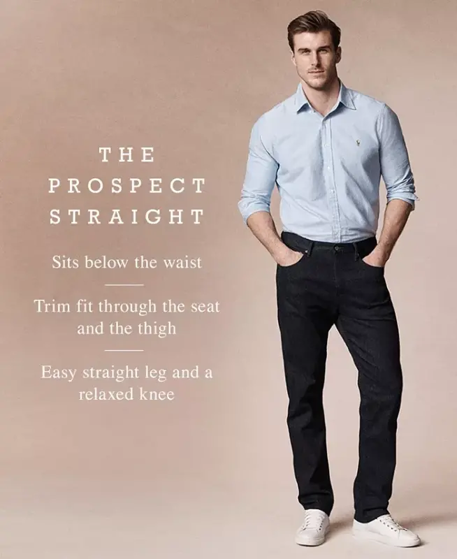 Men's Big & Tall Prospect Straight Stretch Jeans-Murphy Stretch Dark - 10