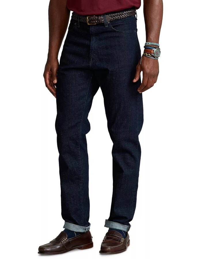 Men's Big & Tall Prospect Straight Stretch Jeans Navy - 4