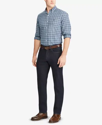 Men's Big & Tall Prospect Straight Stretch Jinsi - 7