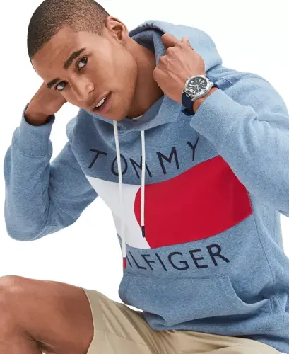 Men's Big & Tall Quinn Drawstring Hoodie Sweatshirt - 3