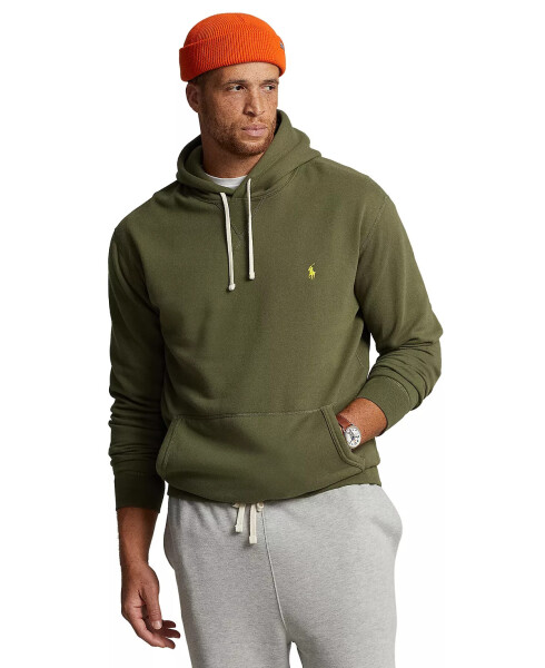 Men's Big & Tall RL Fleece Hoodie, Dark Sage - 1