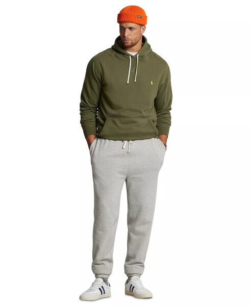 Men's Big & Tall RL Fleece Hoodie, Dark Sage - 4