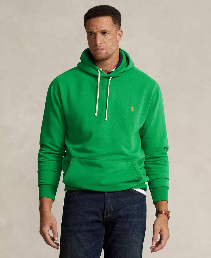 Men's Big & Tall RL Fleece Hoodie Preppy Green - 1