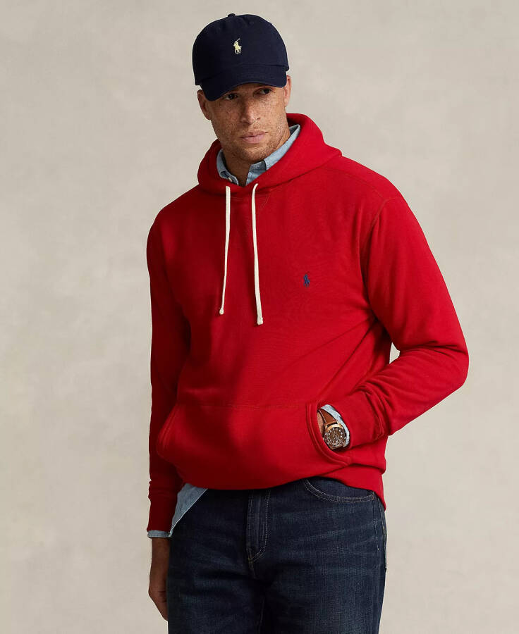 Men's Big & Tall RL Fleece Hoodie - Red Rl 2000 - 1