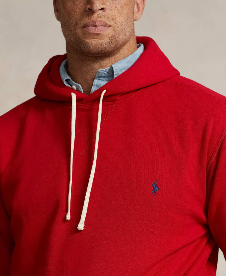 Men's Big & Tall RL Fleece Hoodie - Red Rl 2000 - 3