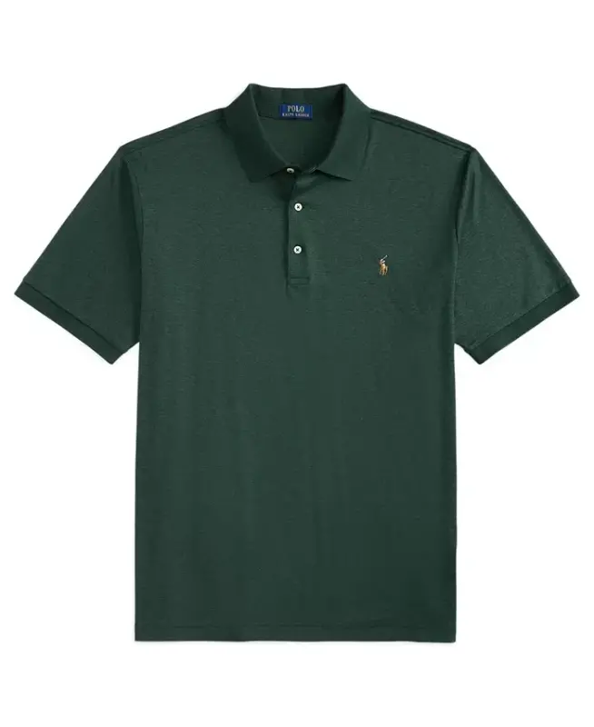 Men's Big & Tall Solid Polo Shirt - Windsor Heather - 8