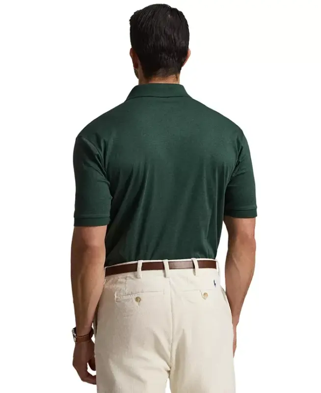 Men's Big & Tall Solid Polo Shirt - Windsor Heather - 11