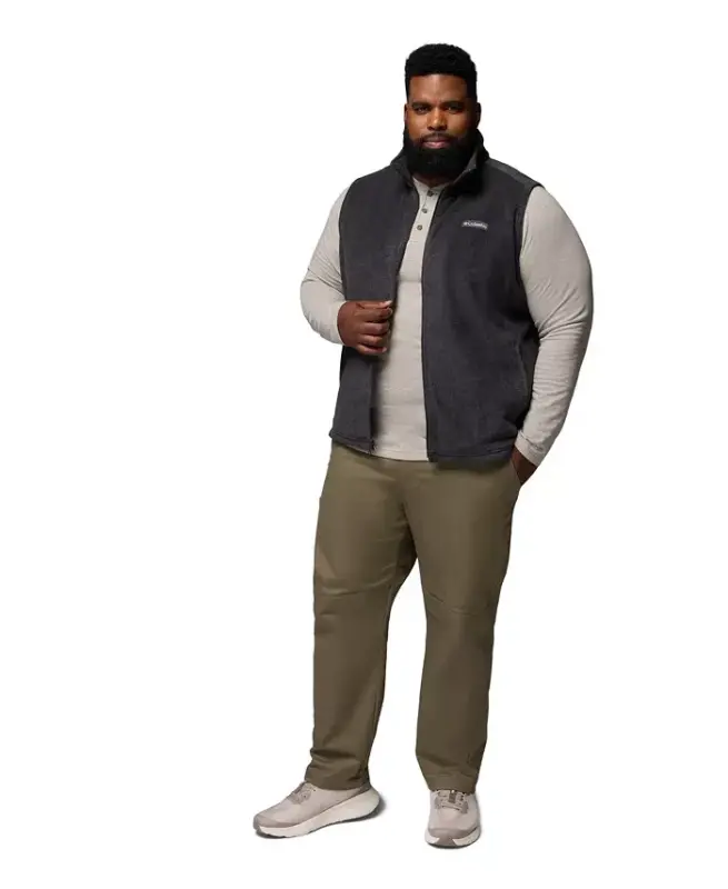 Men's Big & Tall Steens Mountain Jilet - Ko'mir Heather - 2