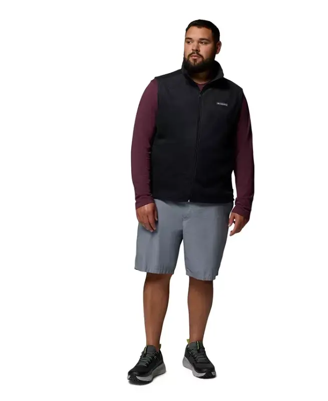 Men's Big & Tall Steens Mountain Vest-Black - 2