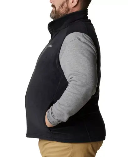 Men's Big & Tall Steens Mountain Vest-Black - 3