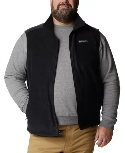 Men's Big & Tall Steens Mountain Vest-Black - 5