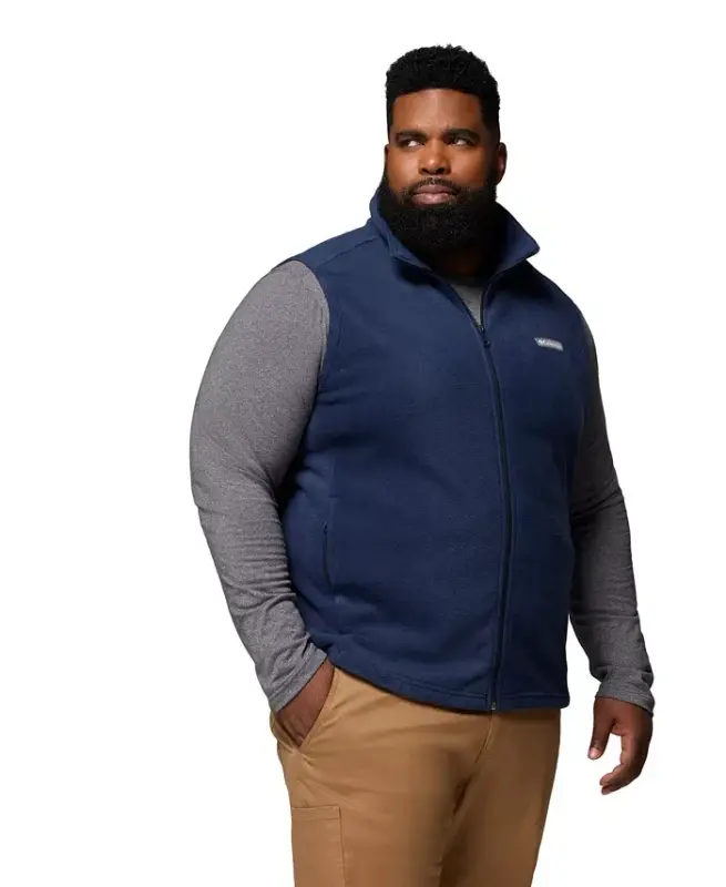 Men's Big & Tall Steens Mountain Vest-Collegiate Navy - 1