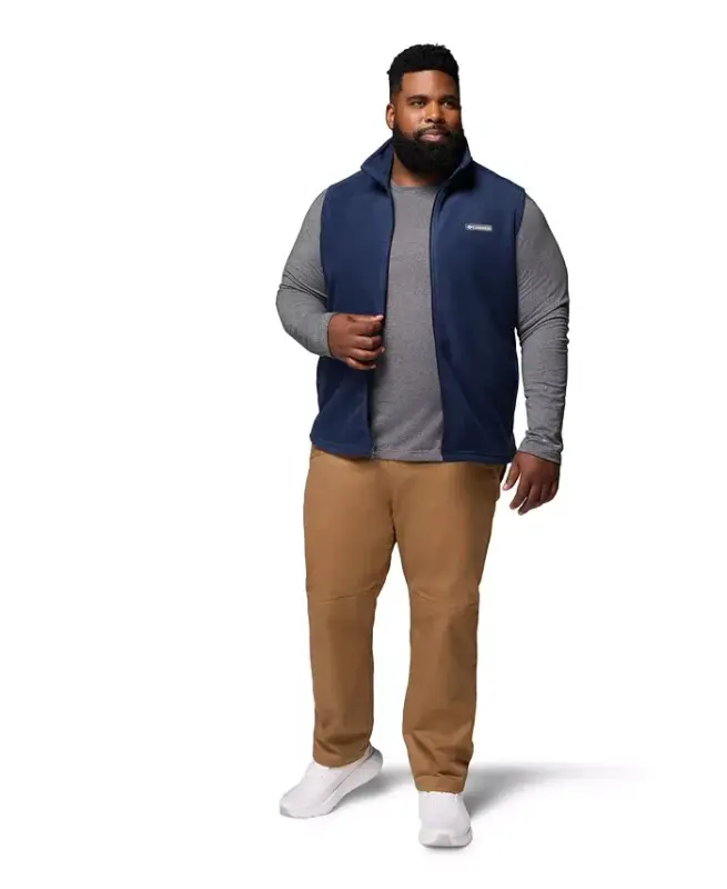 Men's Big & Tall Steens Mountain Vest-Collegiate Navy - 2