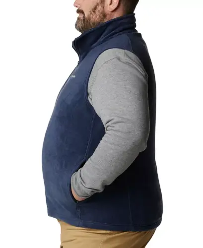Men's Big & Tall Steens Mountain Vest-Collegiate Navy - 3