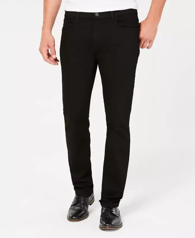 Men's Big & Tall Straight Fit Stretch Jeans - 1