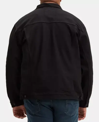 Men's Big & Tall Stretch Denim Trucker Jacket - LEVI'S (1)