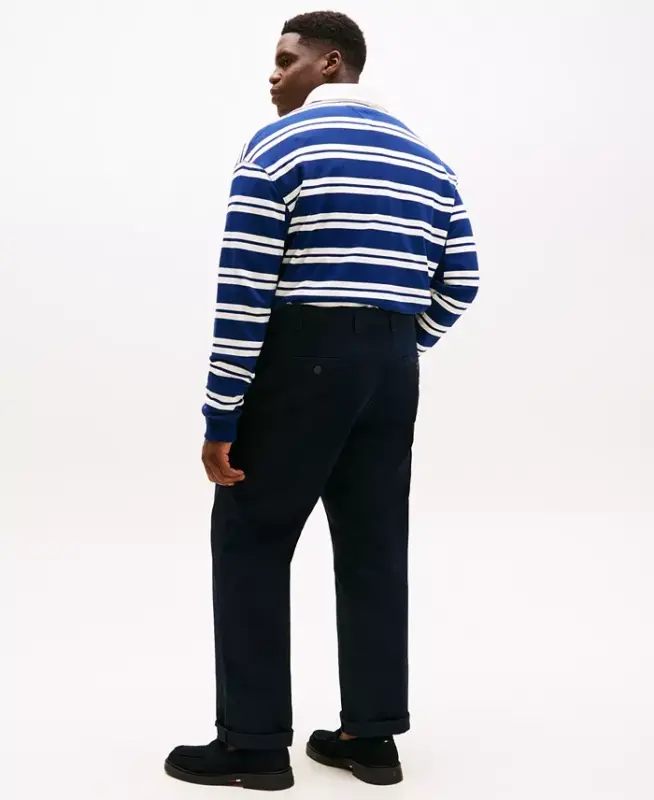 Men's Big & Tall TH Flex Stretch Custom-Fit Chino Pants - Desert Sky - 2