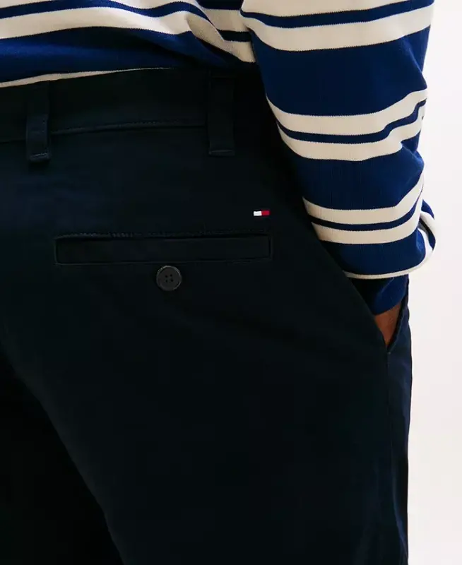 Men's Big & Tall TH Flex Stretch Custom-Fit Chino Pants - Desert Sky - 3