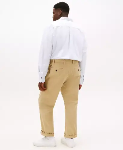Men's Big & Tall TH Flex Stretch Custom-Fit Chino Pants-Mallet - TOMMY HILFIGER (1)