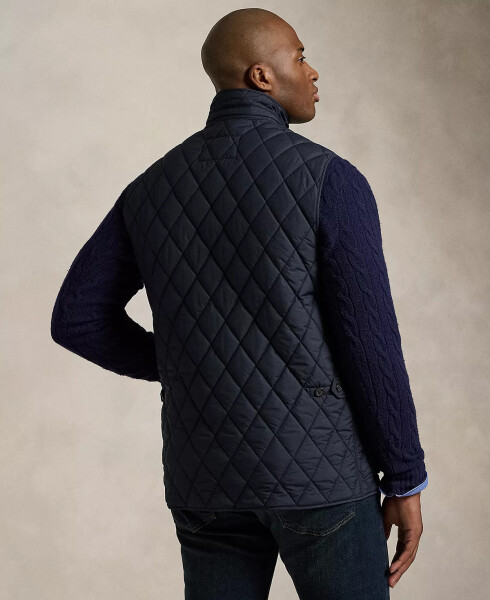 Men's Big & Tall The Beaton Quilted Utility Vest Navy - 2