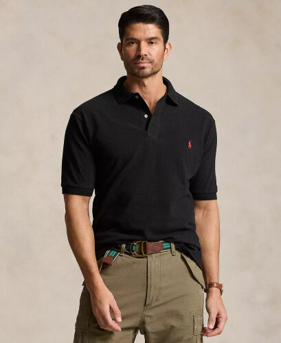 Men's Big & Tall The Iconic Mesh Polo Shirt 