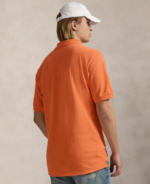 Men's Big & Tall The Iconic Mesh Polo Shirt Orange - 2