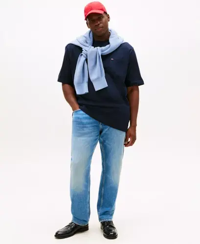 Men's Big & Tall Tommy Crew Neck Pocket T-Shirt - 4