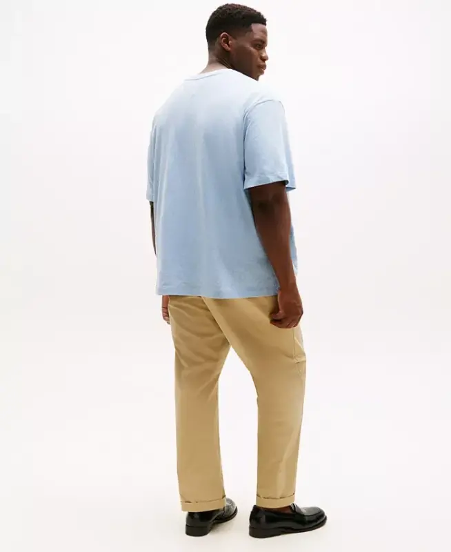 Men's Big & Tall Tommy Crew Neck Pocket T-Shirt - 2
