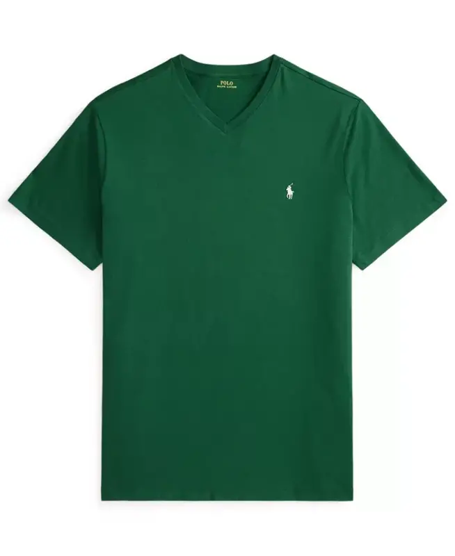 Men's Big & Tall V-Neck T-Shirt - New Forest/C1730 - 5