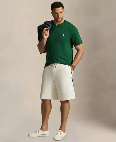 Men's Big & Tall V-Neck T-Shirt - New Forest/C1730 - Polo Ralph Lauren (1)