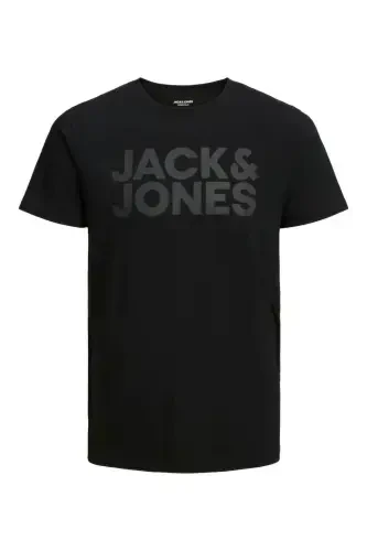 Men's Bike Collar Logo Printed T-Shirt - JACK & JONES (1)