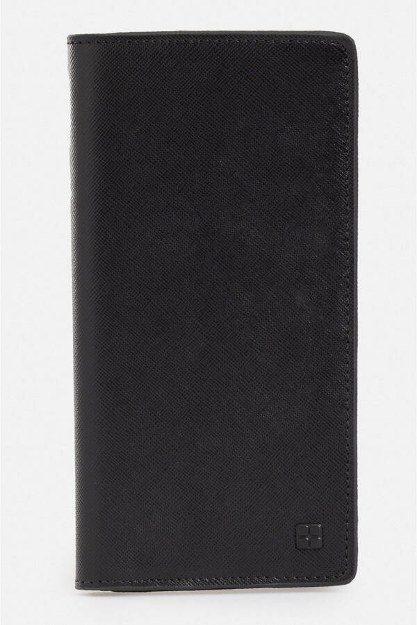 Men's Black 100% Leather Wallet B009561 - 8