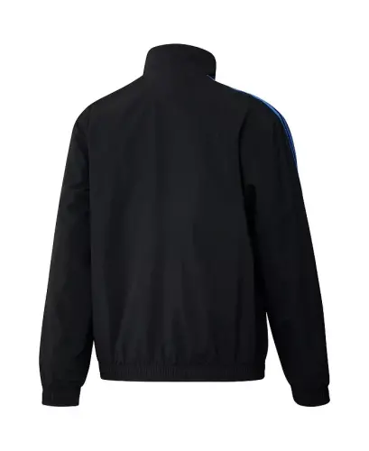 Men's Black and Blue San Jose Earthquakes 2023 On-Field Anthem Full-Zip Reversible Team Jacket-Black, Blue - 4