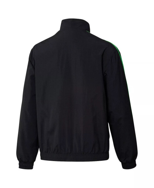 Men's Black and Green Austin FC 2023 On-Field Anthem Full-Zip Reversible Team Jacket Black, Green - 4