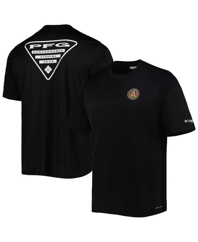Men's Black Atlanta United FC Terminal Tackle Omni-Shade T-shirt - 1