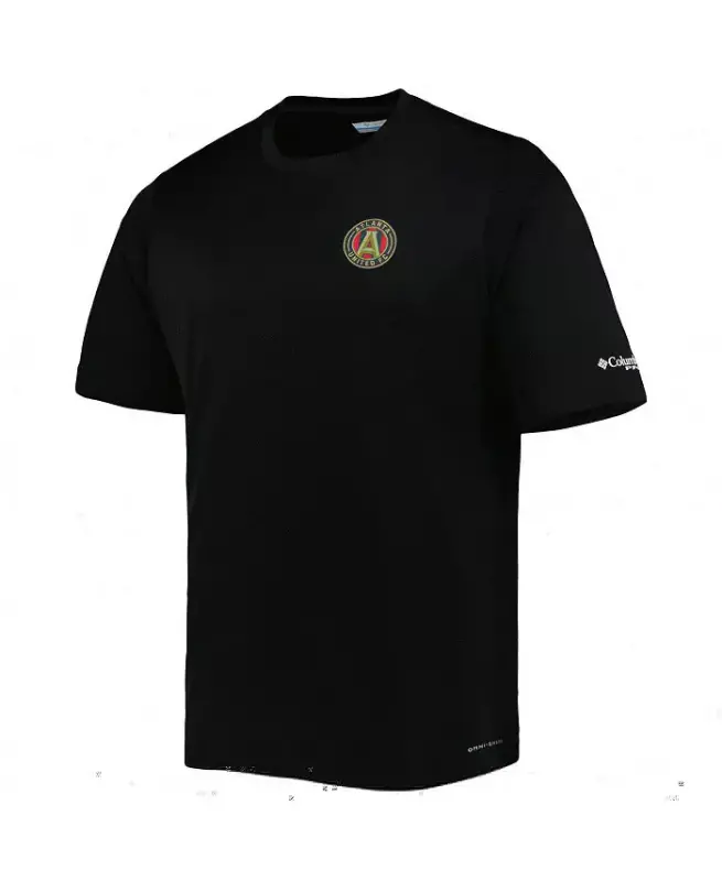 Men's Black Atlanta United FC Terminal Tackle Omni-Shade T-shirt - 3