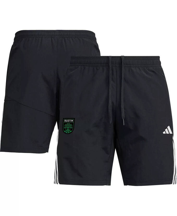 Men's Black Austin FC Downtime Shorts Black - 5