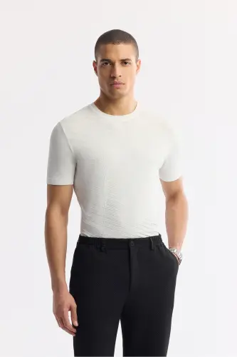 Men's Black Comfort Slim Fit Side Pocket Bi Stretch - 6