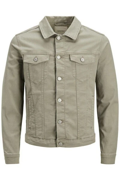 Men's Black Denim Jacket - JACK & JONES